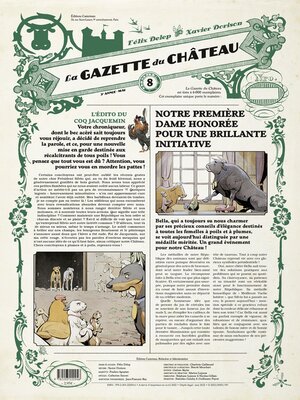 cover image of La Gazette du château